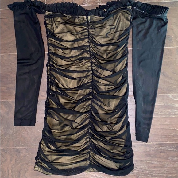 Black sheer midi dress🔥 - Picture 9 of 12